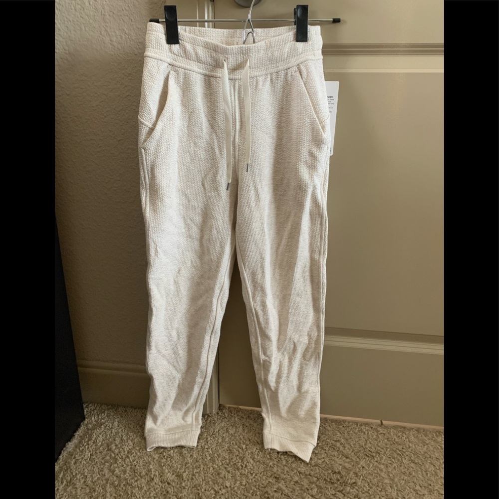 NWT Ribbed HR 7/8 Jogger — Size 0